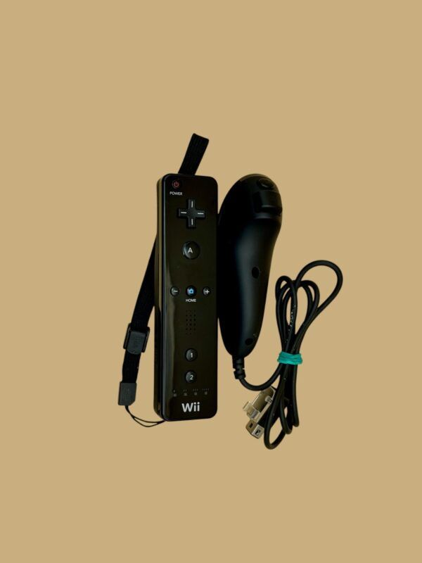 Nintendo Wii schwarz (Model RVL-001 EUR) – Bild 4
