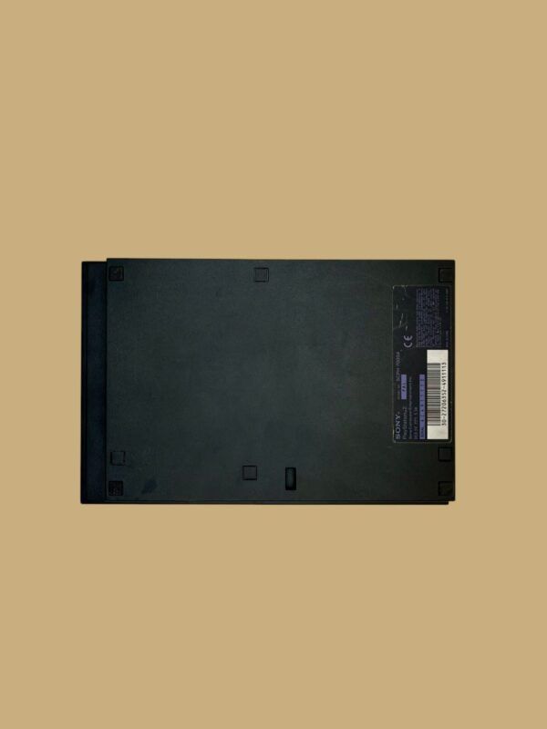 Sony Playstation 2 (PS2): Slim Schwarz (Model SCPH-70004) – Bild 2