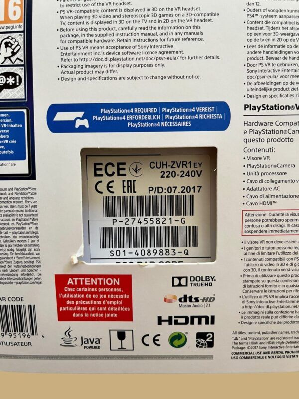Sony PlayStation VR Headset + PlayStation VR Worlds (Model CUH-ZVR1 EY) – Bild 11