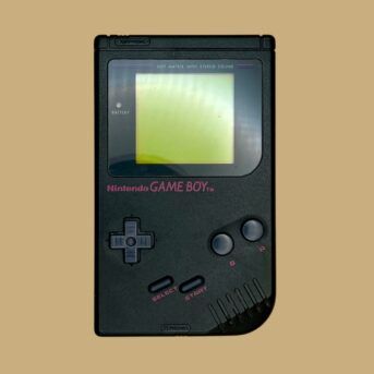 Nintendo Game Boy: Schwarz (Model DMG-01)