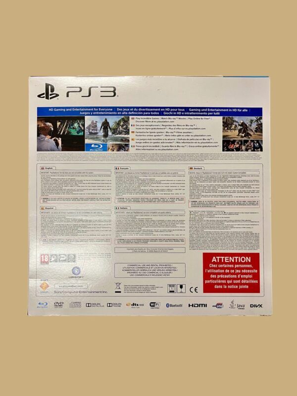 Sony Playstation 3 (PS3): 500GB Assassin's Creed VI Black Flag Bundle – Bild 2