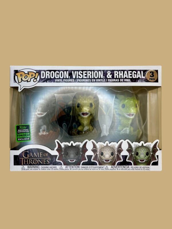 Drogon / Viserion & Rhaegal (3 Pack / Game of Thrones)