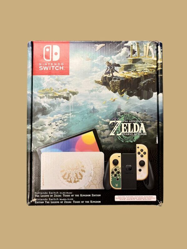 Nintendo Switch - Tears of the Kingdom Edition (Model HEG-001)
