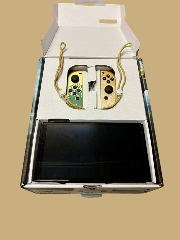 Nintendo Switch - Tears of the Kingdom Edition (Model HEG-001) – Bild 3